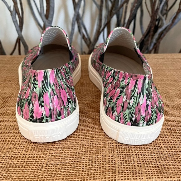 Crocs Citilane Roka Floral Slip-On Shoes Size 10 - Picture 5 of 9